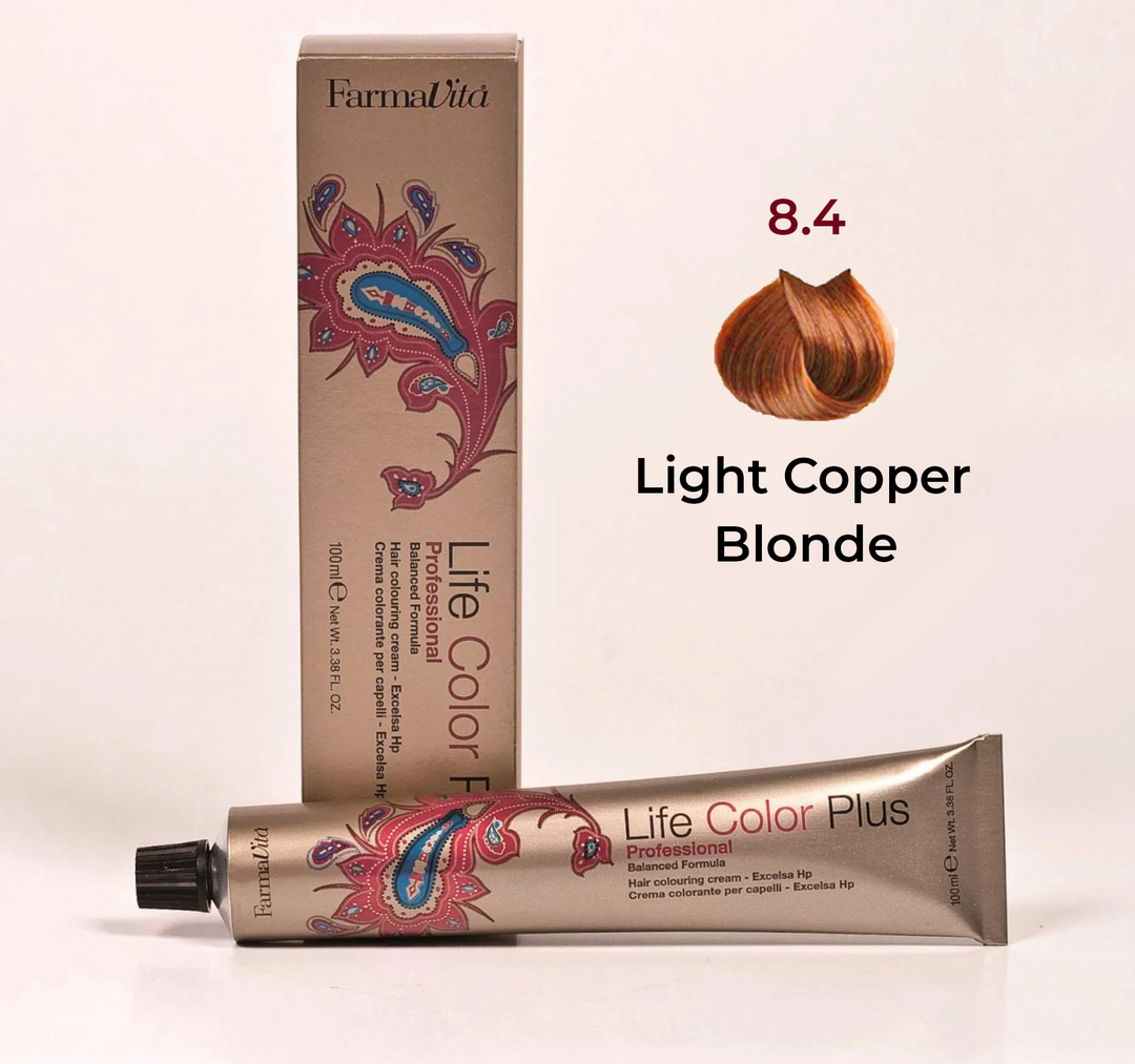 8.4 Light Copper Blonde - Farmavita