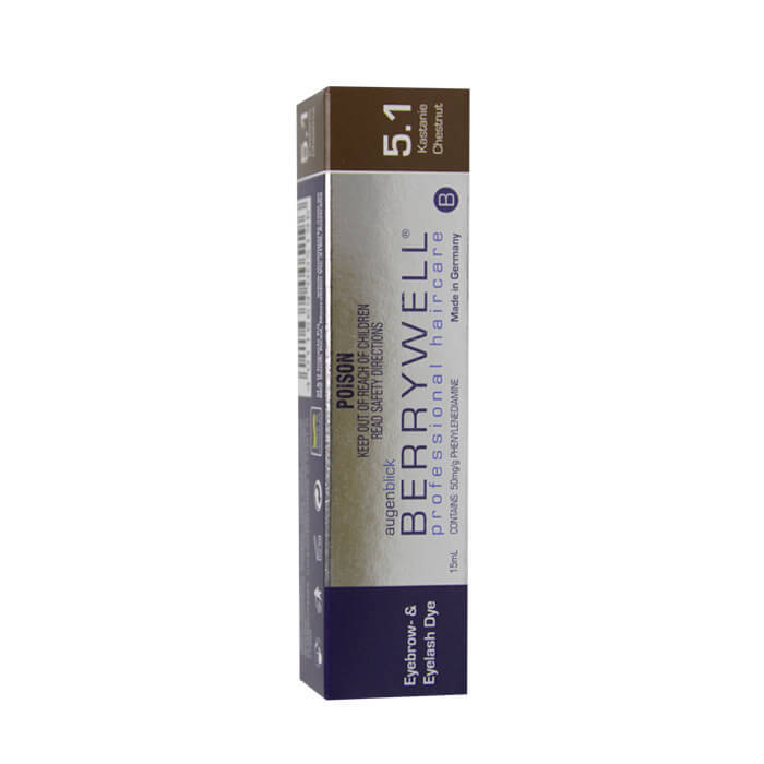 Berrywell Eyebrow And Eyelash Tint - 5.1 Chestnut 15ml