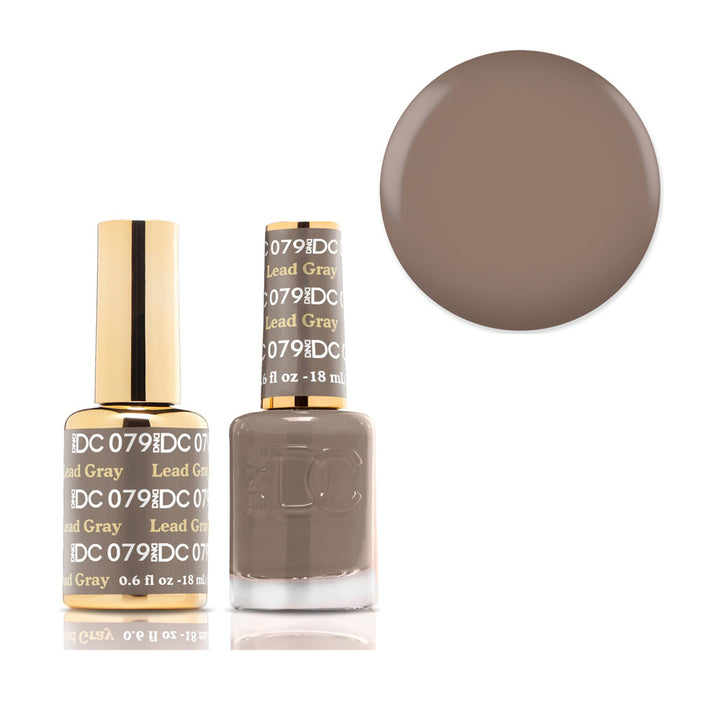 #079 DND DC COLOR DUO Lead Gray
