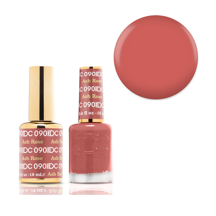 #090 DND DC COLOR DUO Ash Rose