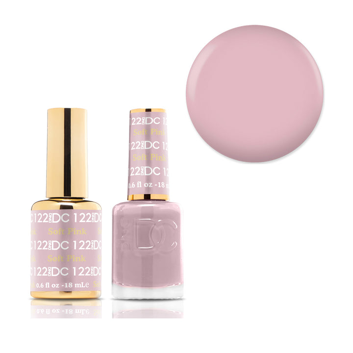 #122 DND DC COLOR DUO Soft Pink