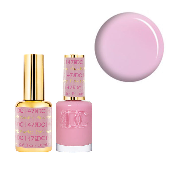 #147 DND DC COLOR DUO Pink Powder