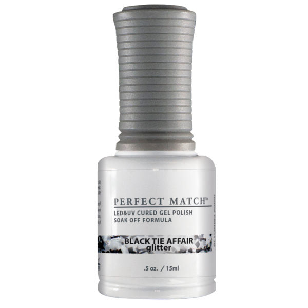 #PMS138 - Black Tie Affair - Perfect Match Gel Duo