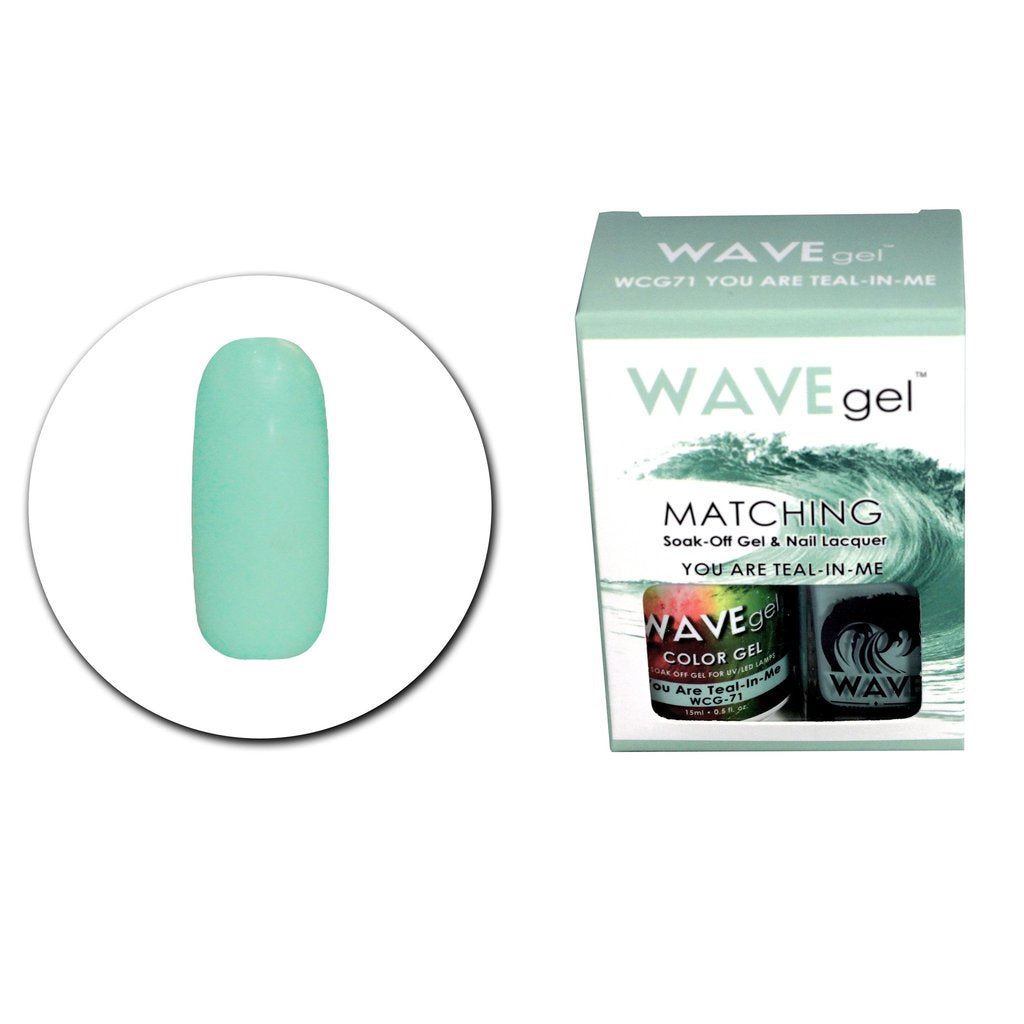 #071 - Wave Gel Duo - You Are Teal in Me