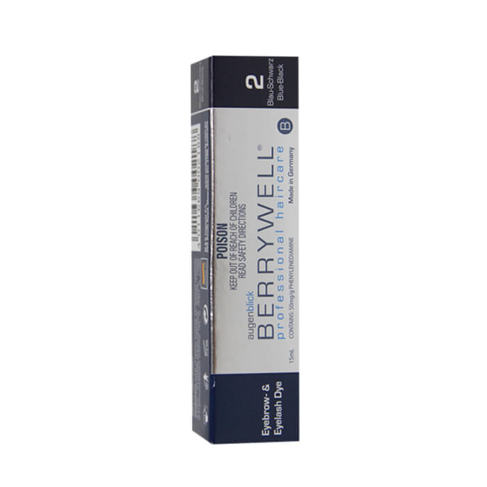 Berrywell Eyebrow And Eyelash Tint - 2 Blue Black 15ml