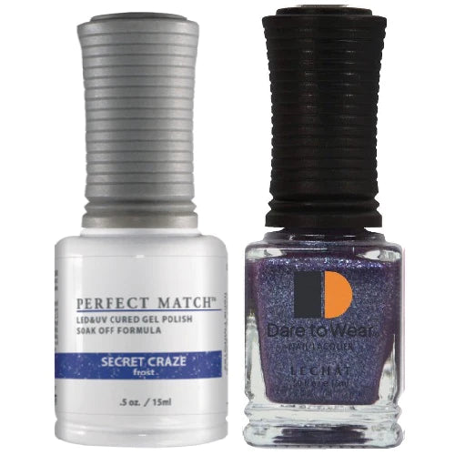 #PMS182 - Secret Craze - Perfect Match Gel Duo