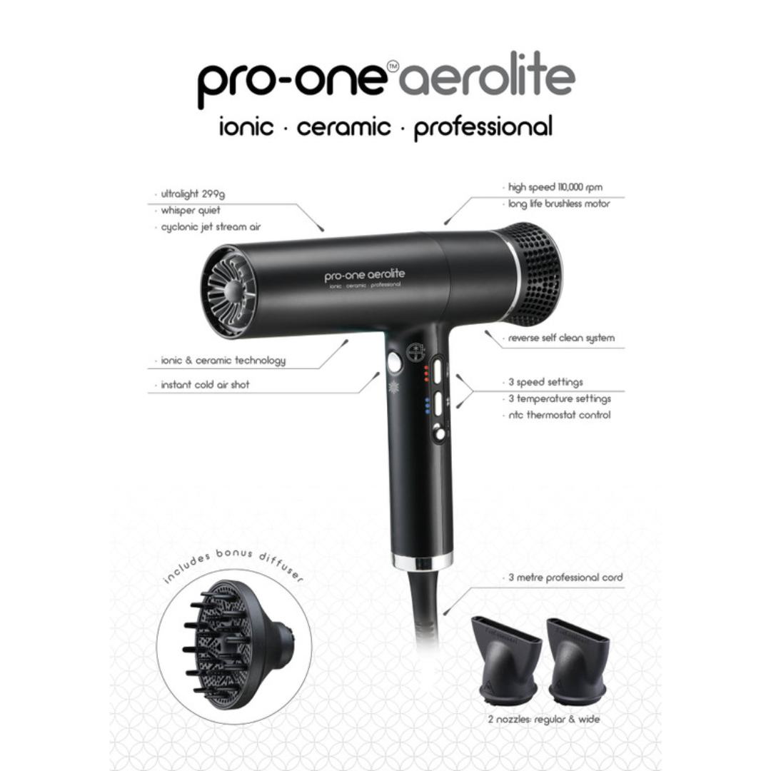 Pro One Aerolite Hair Dryer